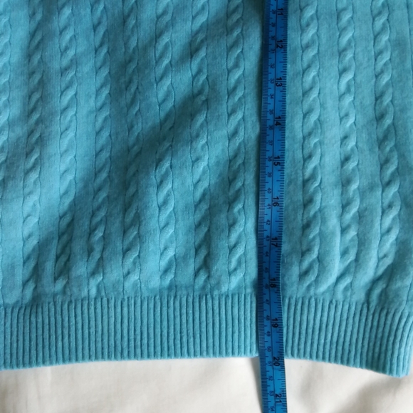 Polo Ralph Lauren 100% Cashmere Cable-knit Sweater, Tag girl L(14-16) - Picture 7 of 12